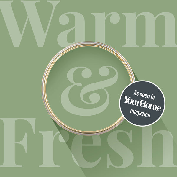 Overhead shot of a tin of Herb Garden from Zhoosh Paints.