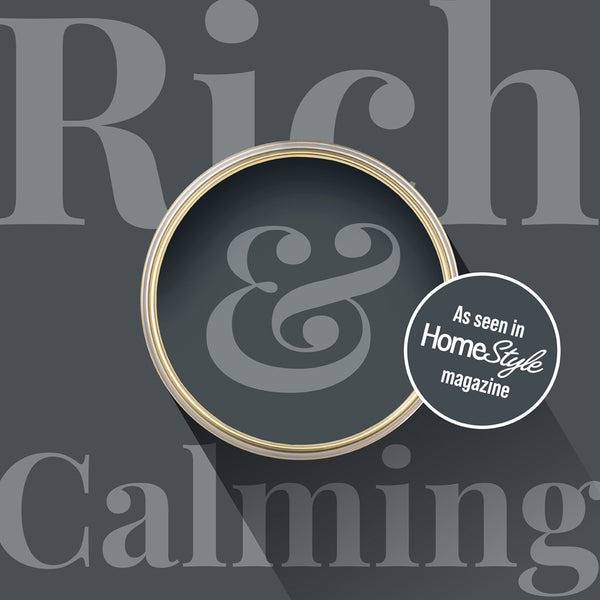 Overhead shot of a tin of Rockpool from Zhoosh Paints.