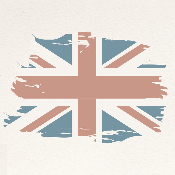 UK flag painted with Zhoosh shades