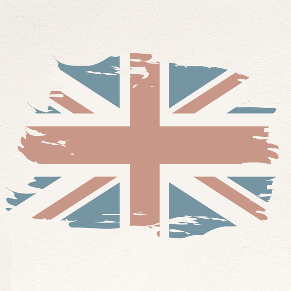 UK flag painted with Zhoosh shades